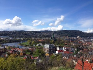 View from the Trondheim fortress
