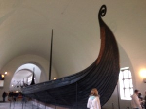 prow of the Oseberg Viking ship
